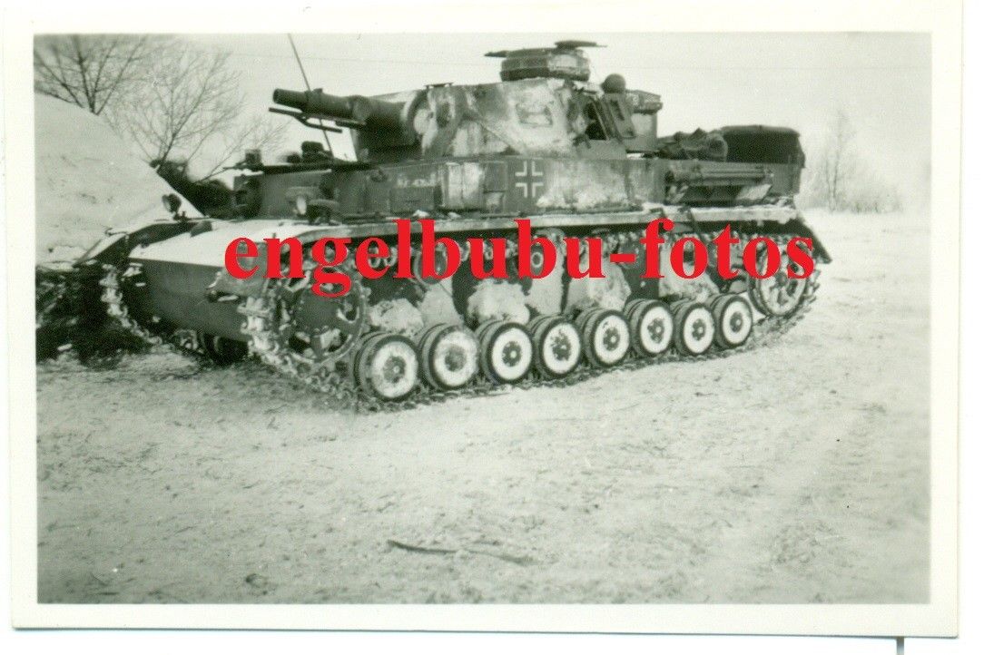 PANZER - Selt. Ausführung PANZER IV - WINTER-TARNUNG - Ostfront 