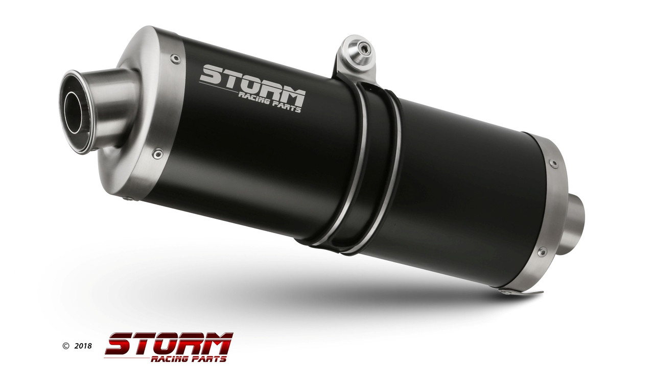 STORM Exhaust SLIP-ON OVAL