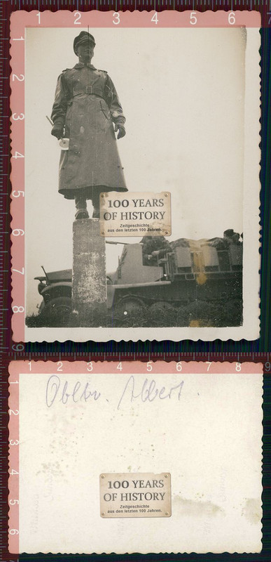 Foto Halbkette SdKfz Panzer Tank Geschütz Flak