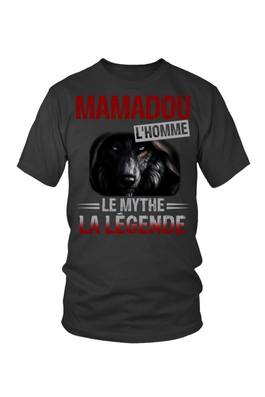 Fr Wolf Mamadou Round neck T Shirt Unisex