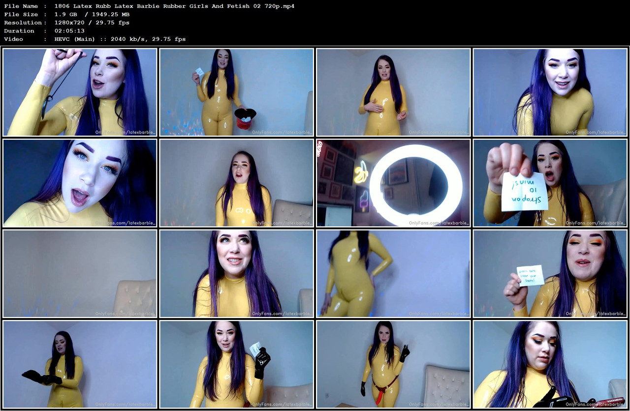 1806 Latex Rubb Latex Barbie Rubber Girls And Fetish 02 720p mp4