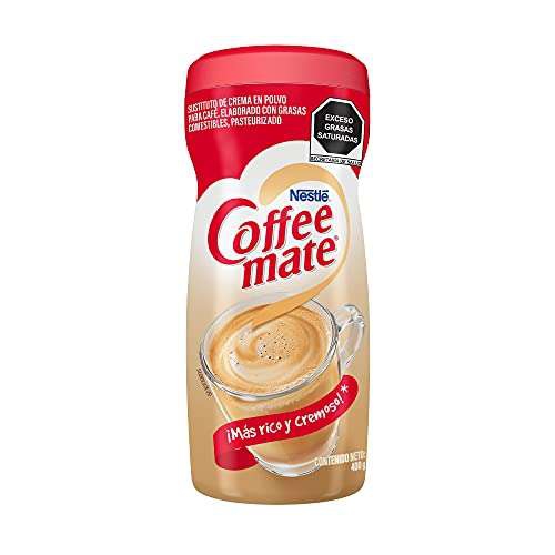 Amazon Sustituto de Crema para Café Coffee Mate Polvo Original 400g- envío prime 
