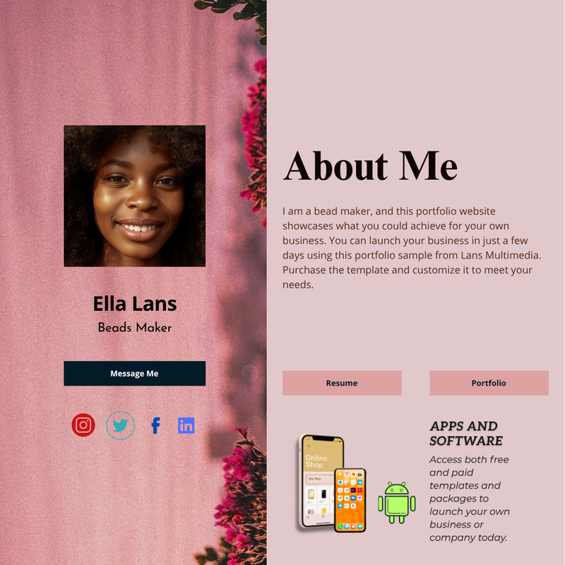 Websites and Software