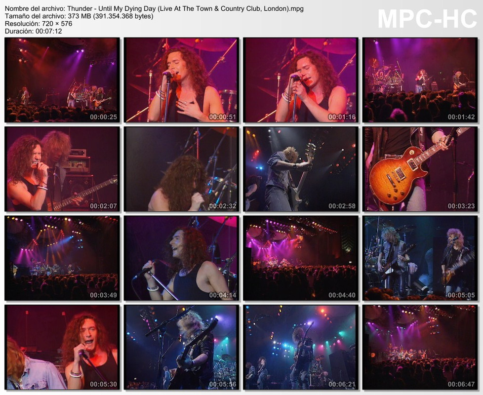 Thunder - Until My Dying Day (Live At The Town & Country Club, L