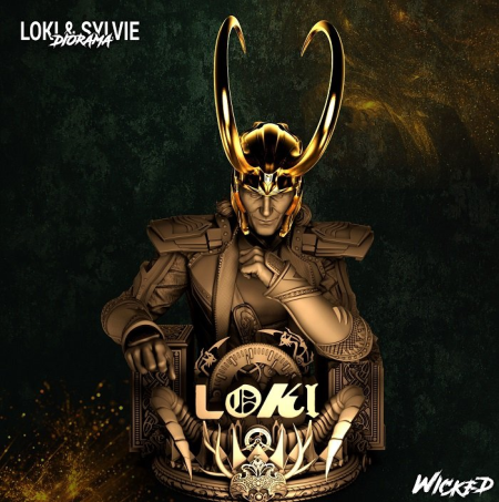 Marvel Loki Bust – 3D Print Model
