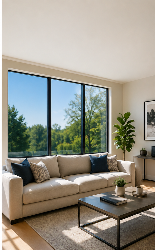 Living Room UV Protection Window Film