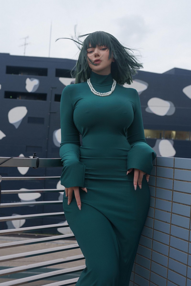 Alina Becker 吹雪 Fubuki Cosplay 一拳超人角色写真【40P-12M】插图4