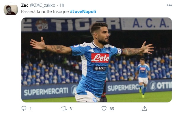 Passerà la notte Insogne #JuveNapoli
