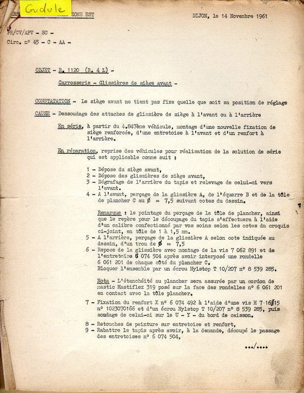 1961 11-14 - R4 - circ 45 - siège Avt p1