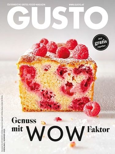 Cover: Gusto Magazin einfach richtig gut kochen Frühling-Sommer 2023
