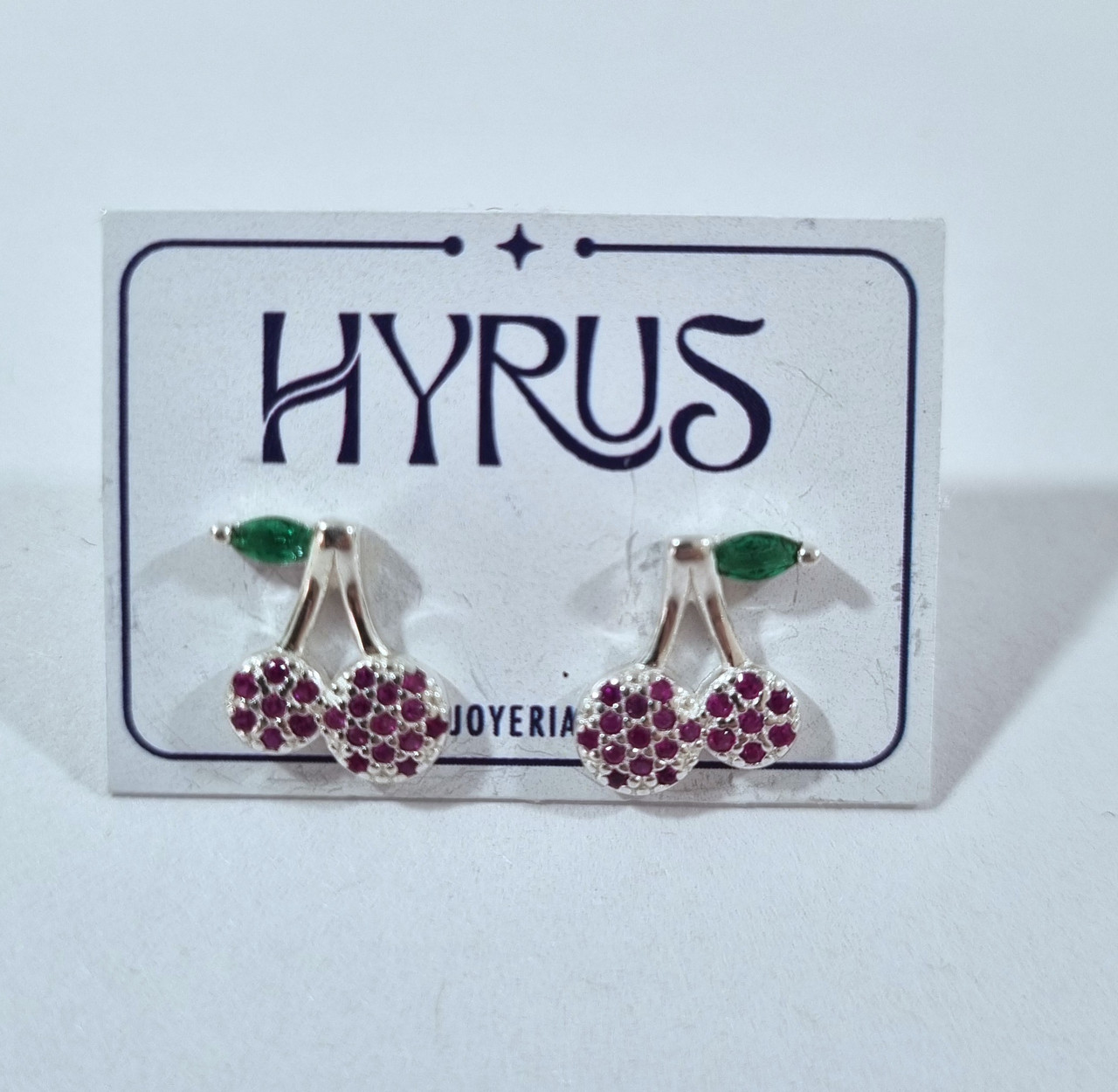 Aretes cereza #00221