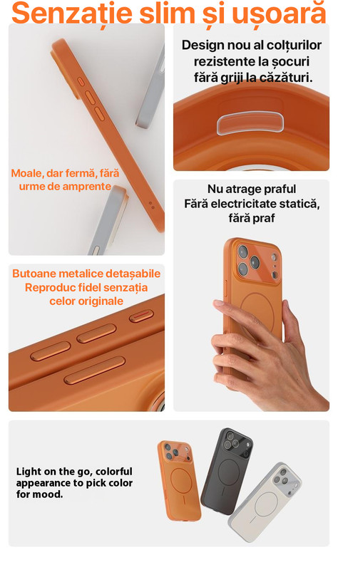 Husa pentru iPhone 14 Pro MagConverse, MagSafe, Incarcare Wireless, Protectie Camera, Design Slim Mat, Alb 6601183098 2 copy