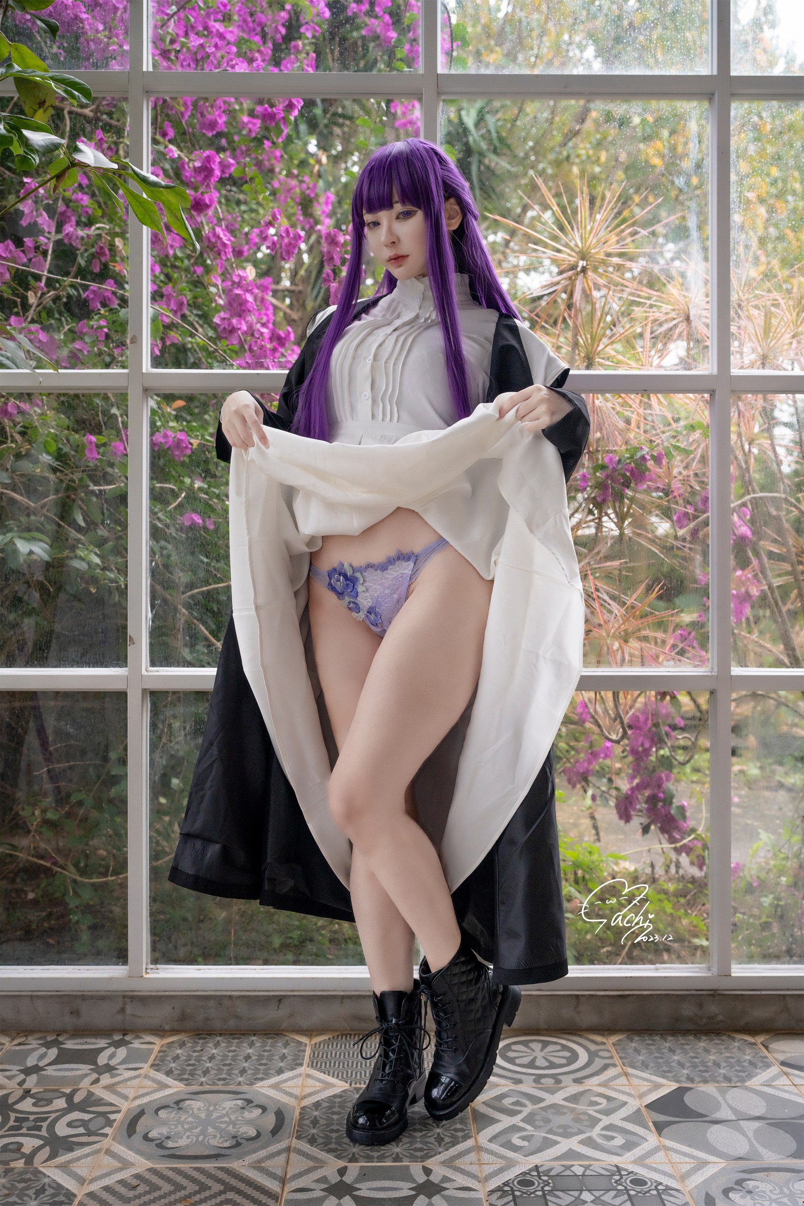 Machi马吉 Fern 弗莲Cosplay写真｜Frieren主题高清套图（59P-121MB）插图2