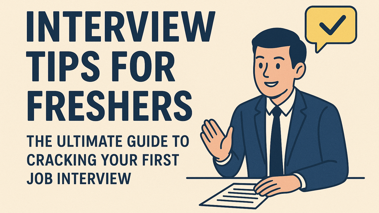 Interview tips for freshers 2025 & 2026