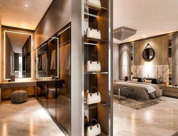 Организация систем хранения в гардеробной