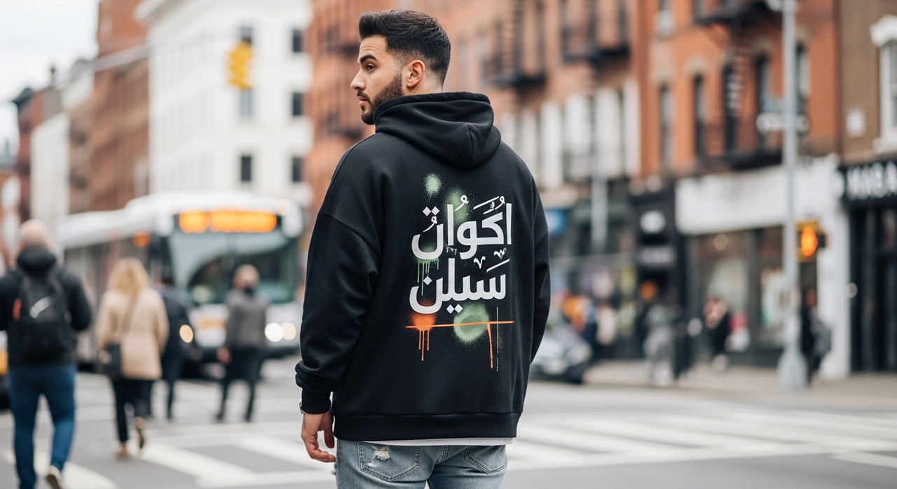 Arabic Calligraphy Tee – Street 2