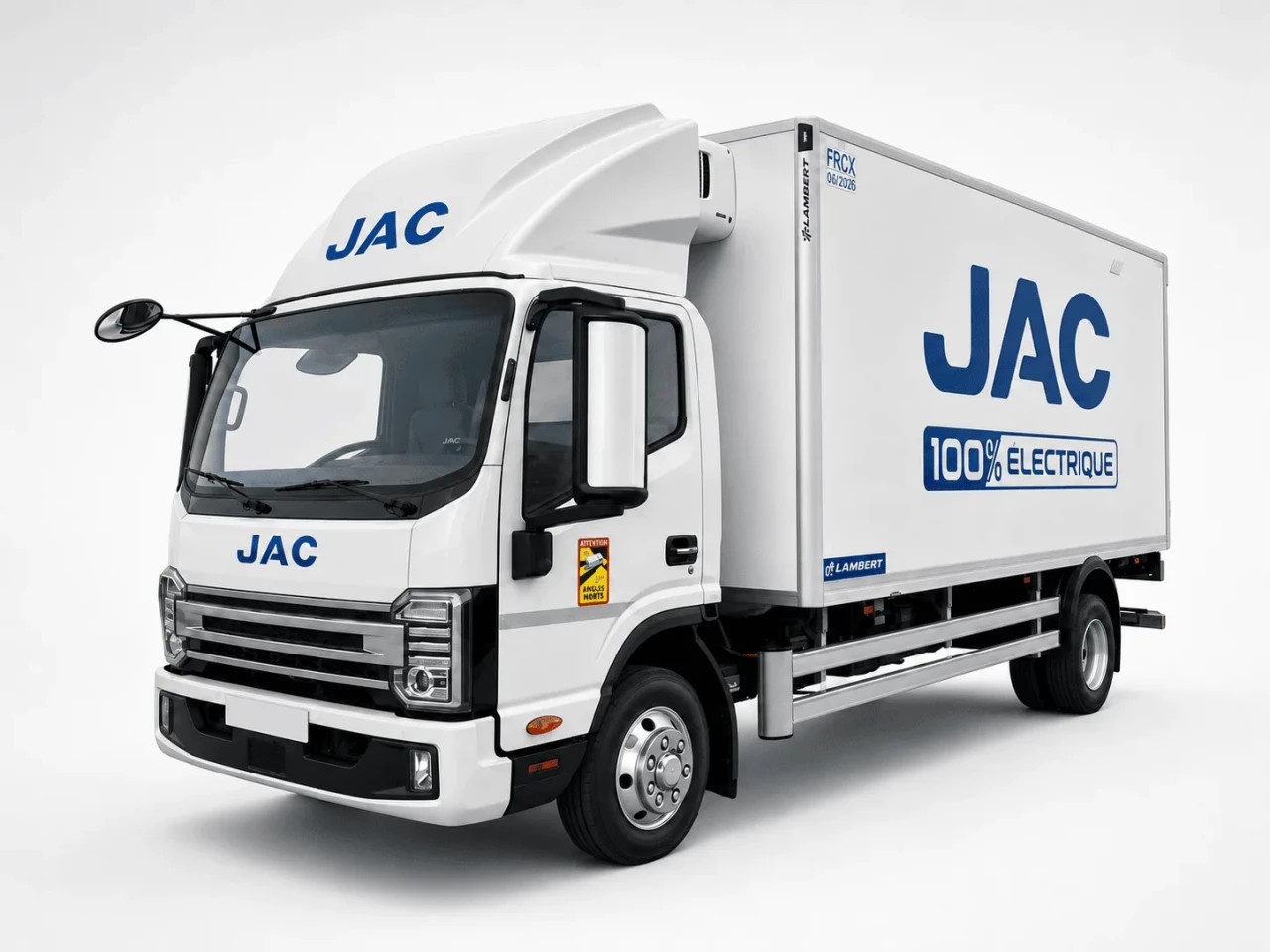 Camion frigorifique électrique iJAC pour transport alimentaire