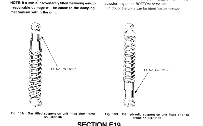 OEM gas shocks