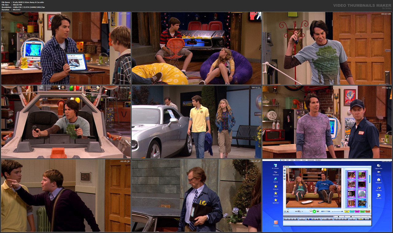 iCarly S02E11 iGive Away A Car.mkv