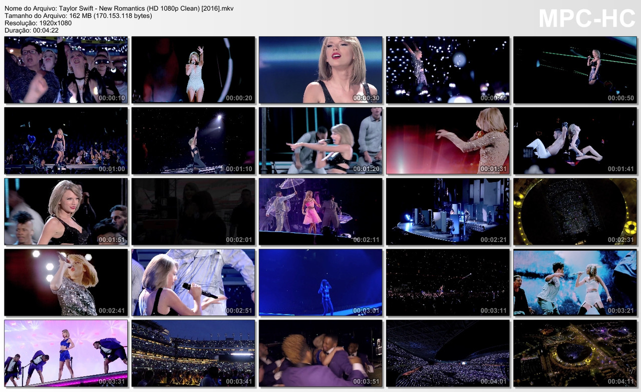 Taylor Swift - New Romantics (HD 1080p Clean) [2016]