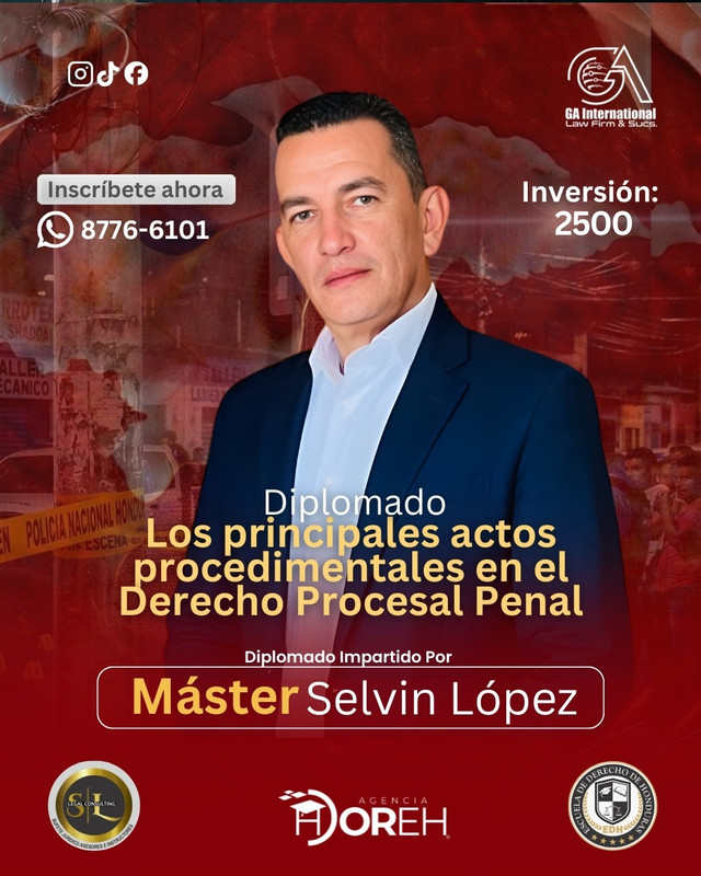 Diplomado Especializado en Derecho Procesal Penal