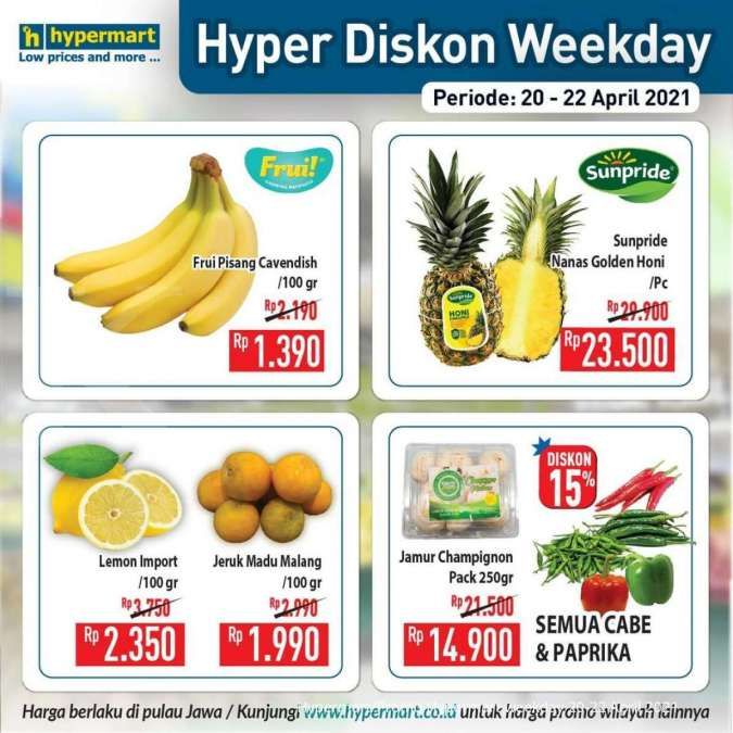 Katalog Promo Hypermart 20-22 April 2021 
