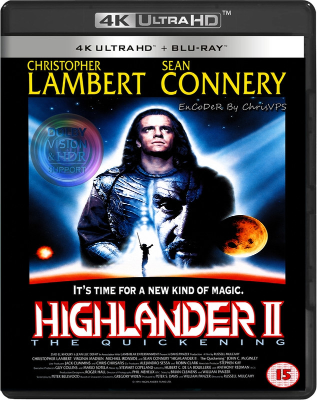 Nieśmiertelny II: Nowe życie / Highlander II: The Quickening (1991) MULTI.D.C.HDR+.DoVi.Hybrid.2160p.BDRemux.DTS.HD.MA.AC3-ChrisVPS / LEKTOR i NAPISY