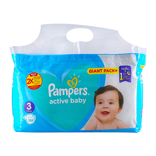 pampers active baby 3 104
