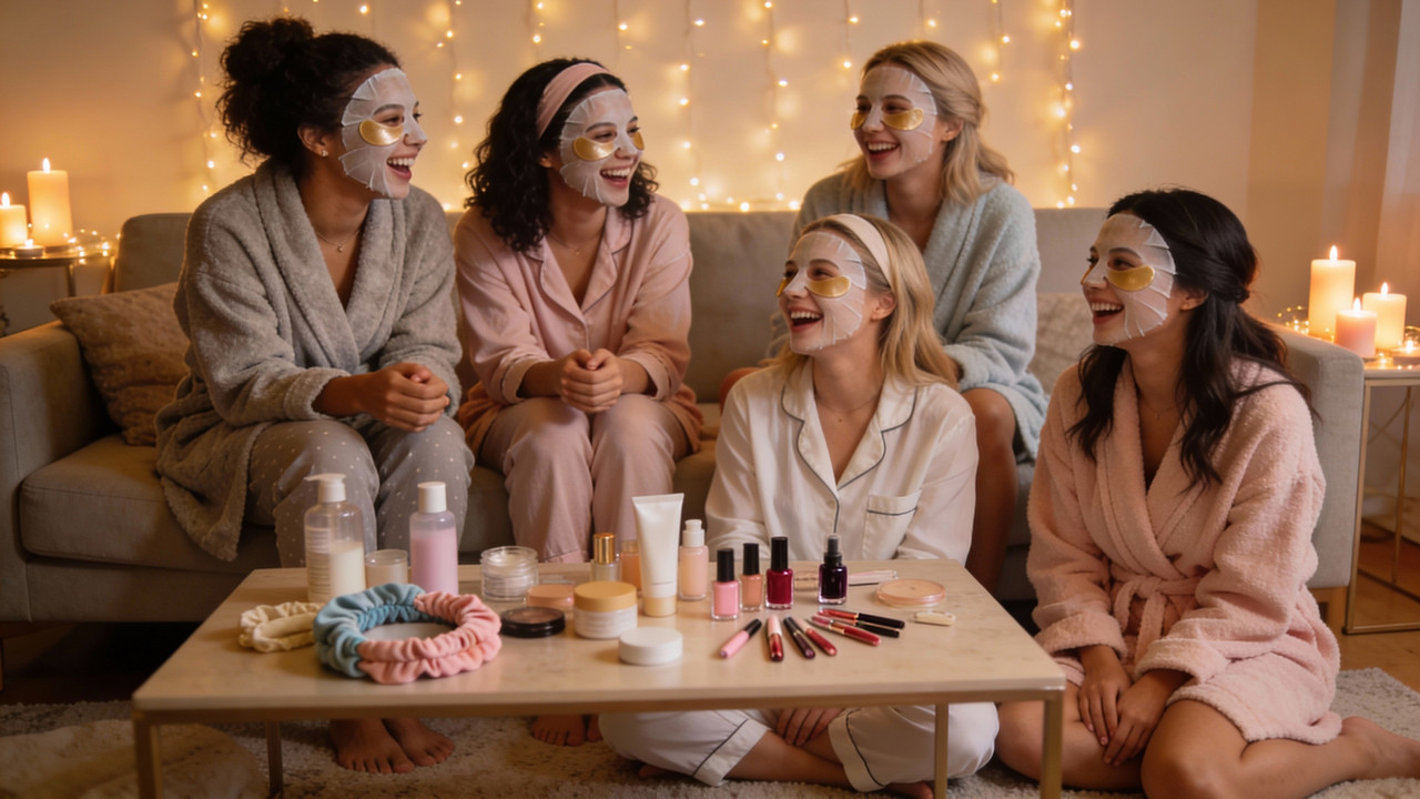 Идеальный пижамный девичник