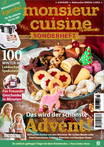 Cover: Monsieur Cuisine Mein Zaubertopf Magazin f&uuml;r Thermomix Weihnachten Spezial No 02 2023