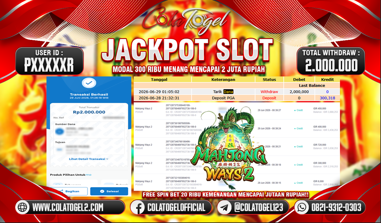 JACKPOT SLOT GACOR!!
