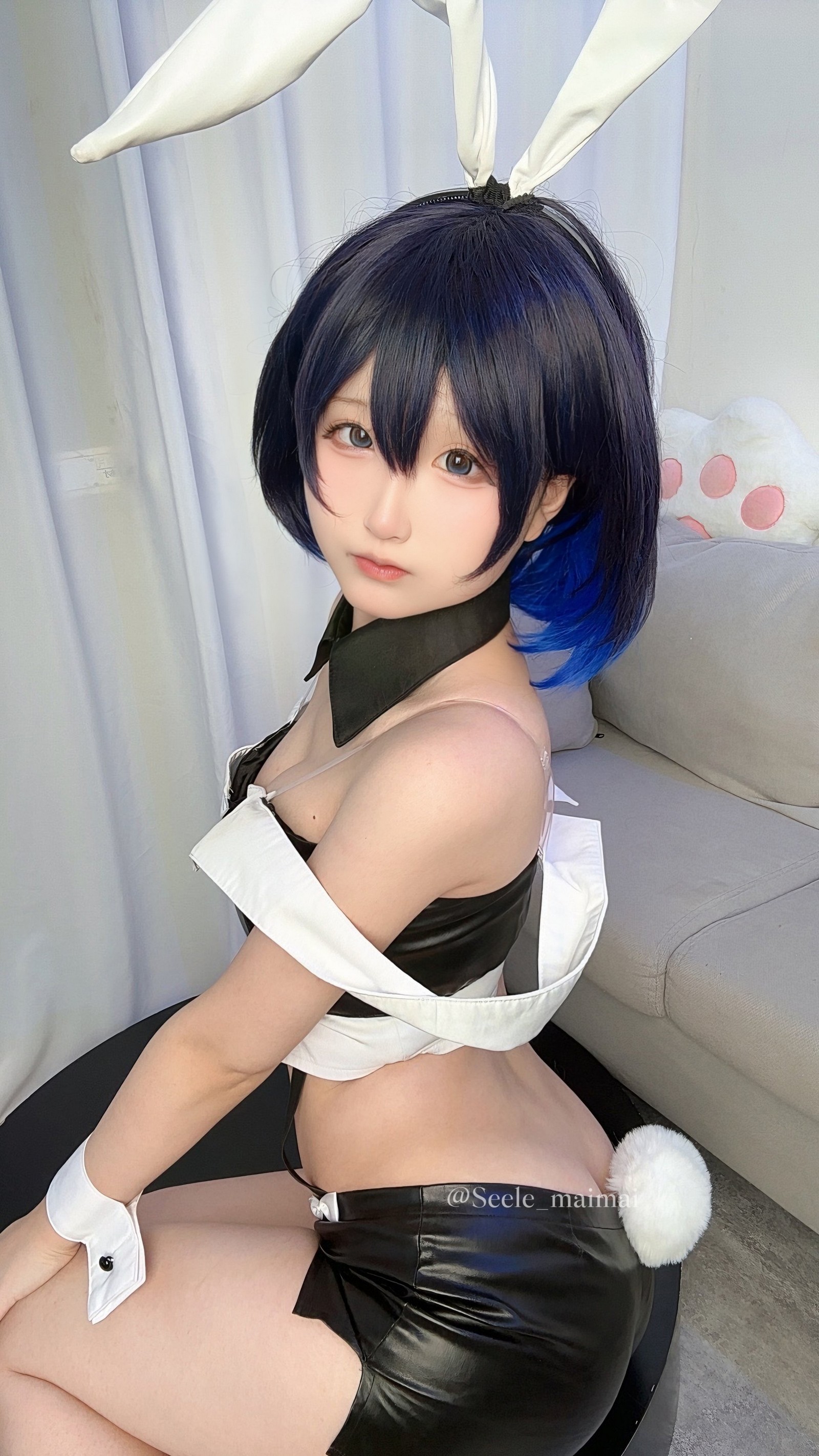 Seele麦麦兔女郎希儿 Cosplay 写真集｜崩坏3高质量高清图包（83P-147.3M）插图1