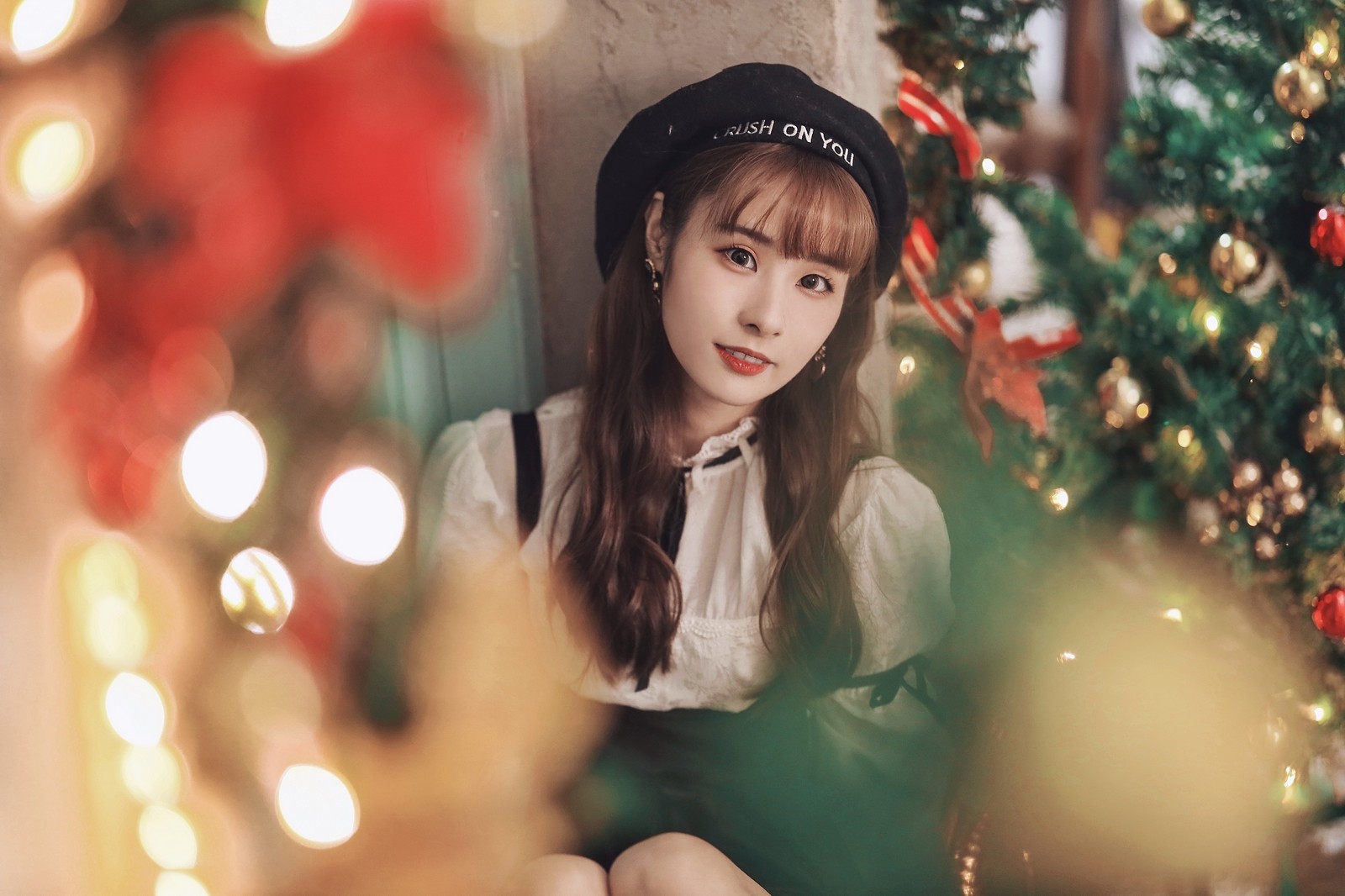 泥泥汝 圣诞主题 A 写真图集｜节日风格高清摄影（50P｜192MB）插图2