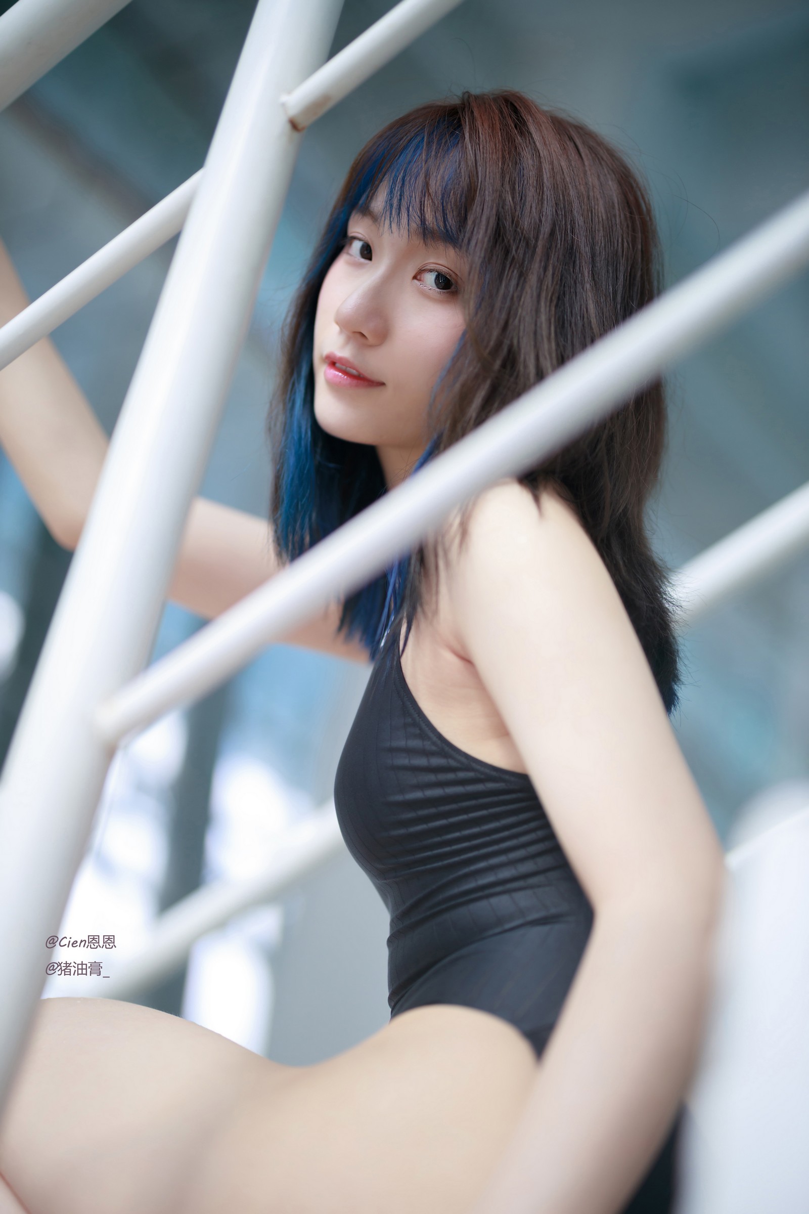 Cien恩恩 竞泳 Cosplay 写真｜高人气泳装高清图集（62P｜251MB）插图1