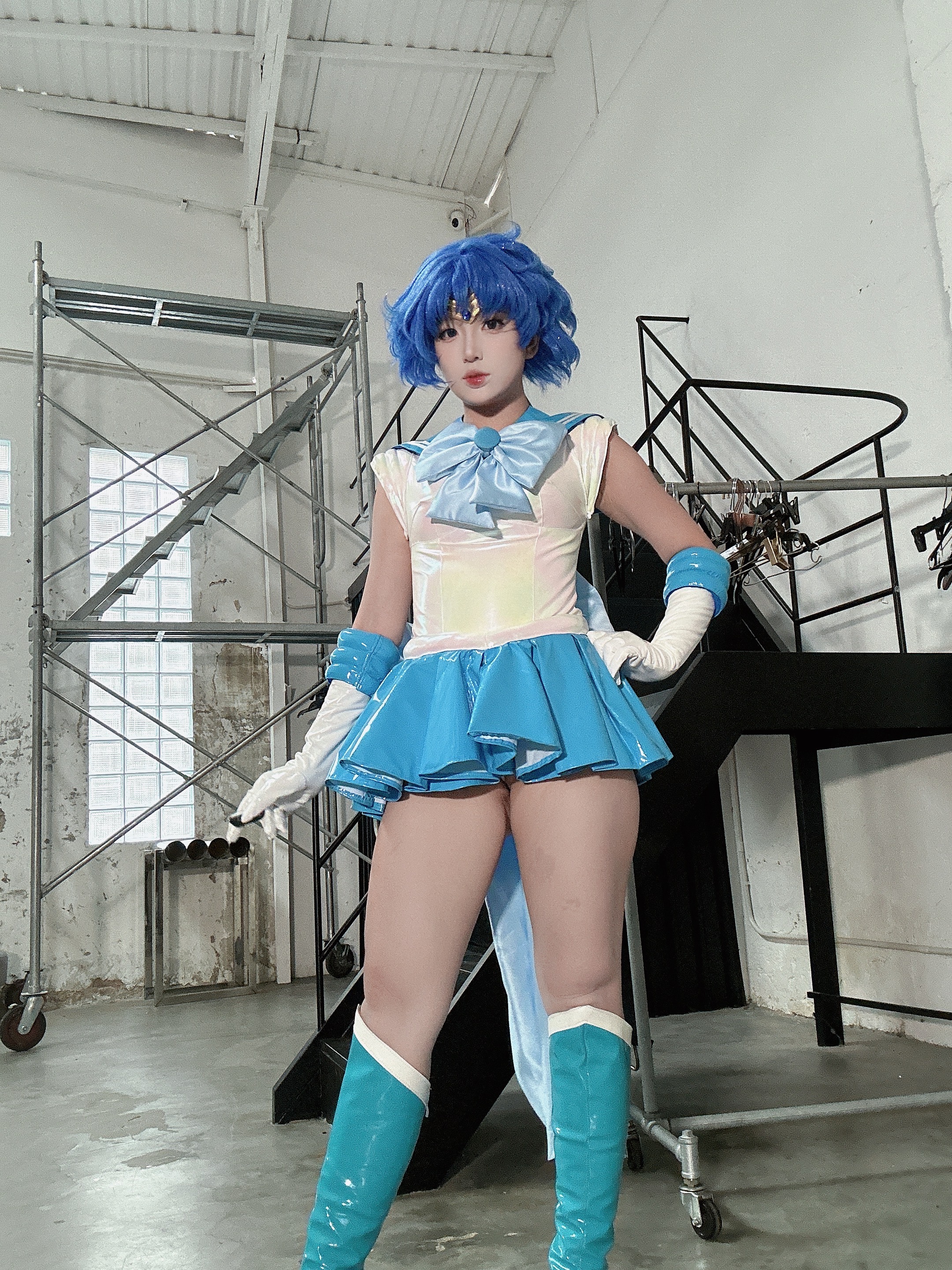 Puy Puy – Sailor Mercury 水手水星 Cosplay 写真（288P+10V-2.26GB）美少女战士插图8