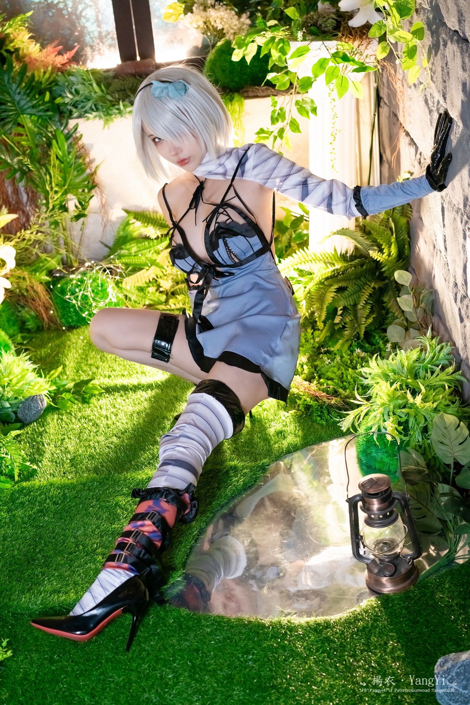 楊衣 Yangyi – 2B Cosplay 高清写真视频合集（59P+4V-488MB）尼尔机械纪元插图