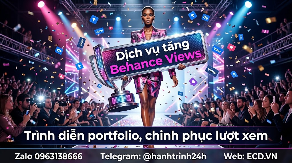 tăng behance views vip behance pro