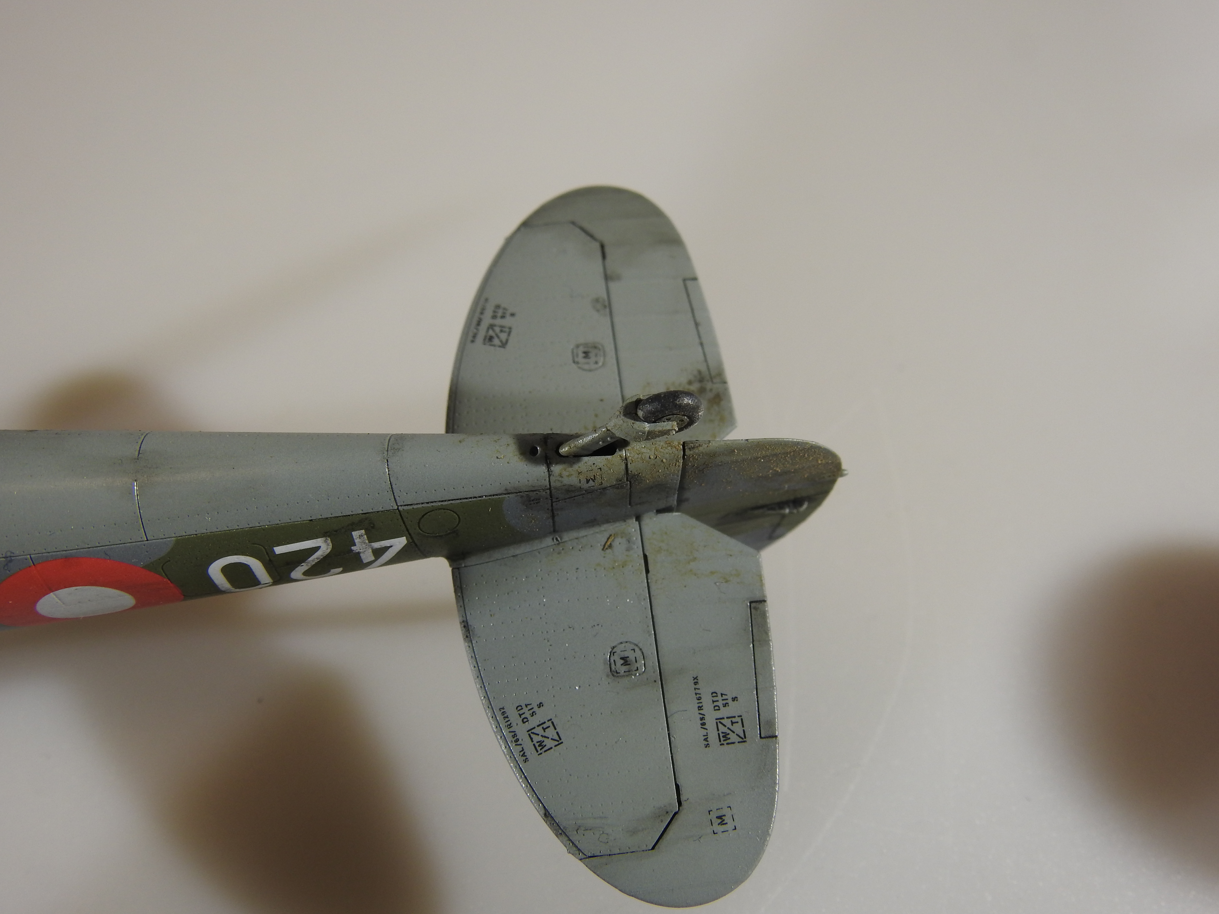 Spitfire Mk IXe, Eduard 1/48 – klar DSCN6570