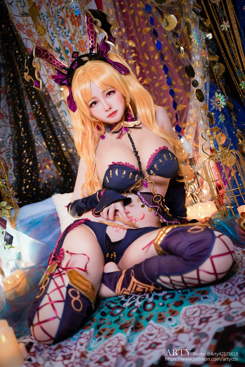 Arty亚缇 Ereshkigal Bunny Cosplay (FGO)【21P｜55.7MB】插图4