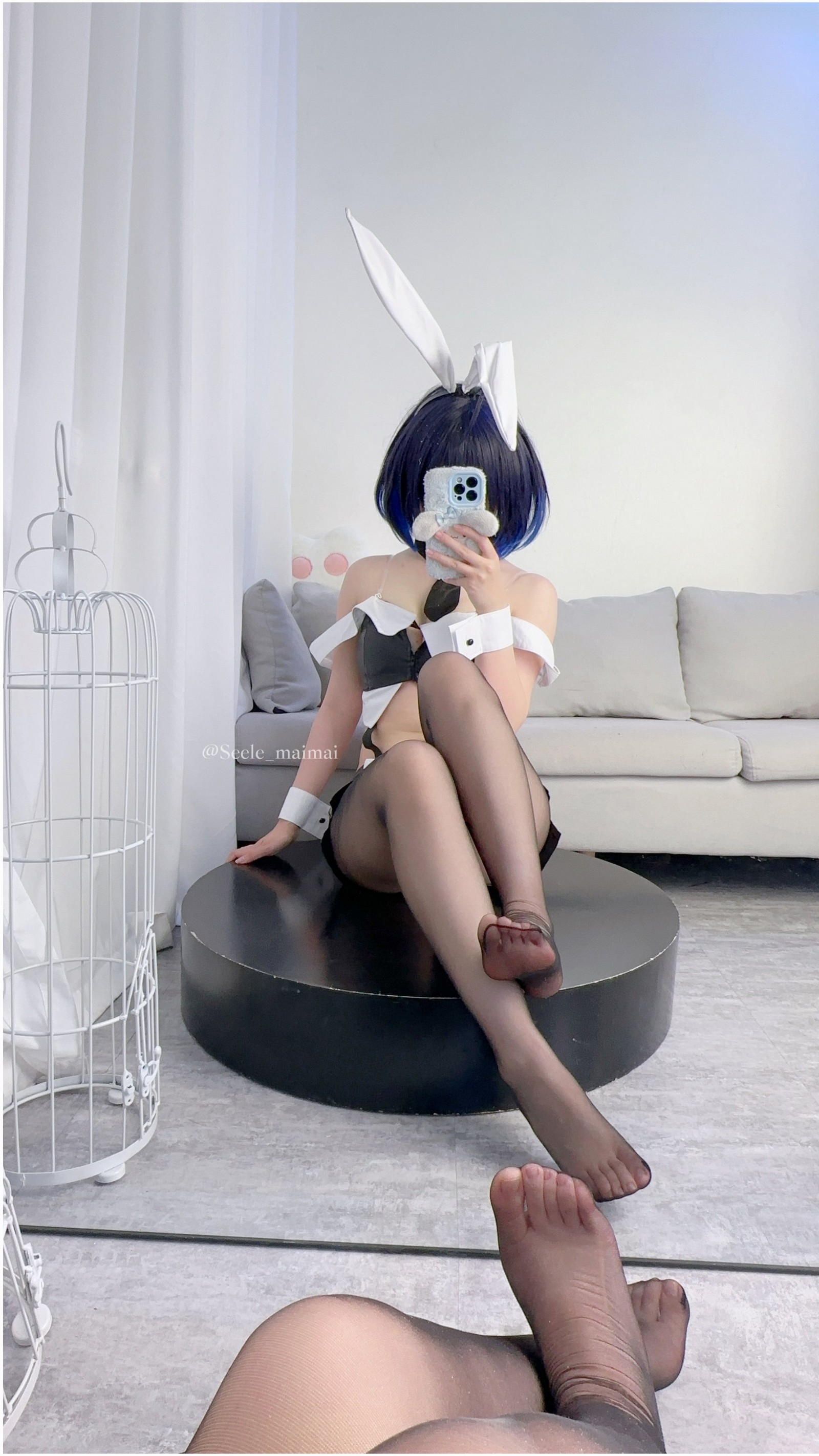 Seele麦麦兔女郎希儿 Cosplay 写真集｜崩坏3高质量高清图包（83P-147.3M）插图9