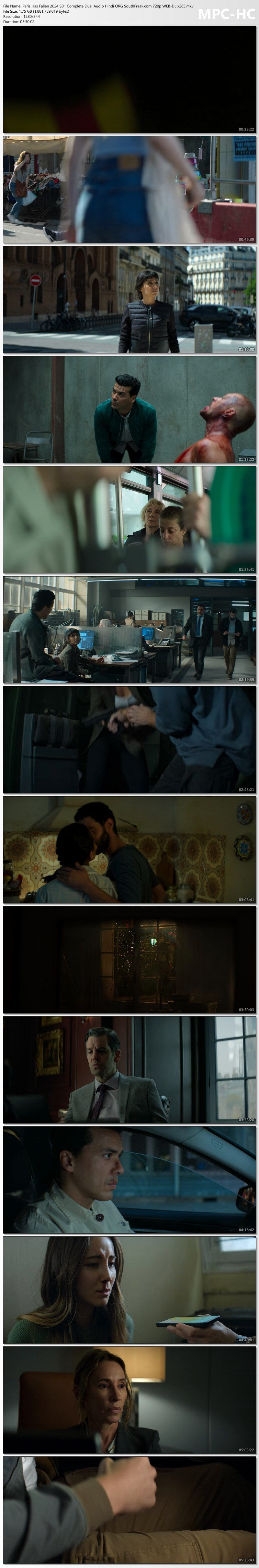 Paris Has Fallen 2024 S01 Complete Dual Audio Hindi ORG 720p 480p WEB