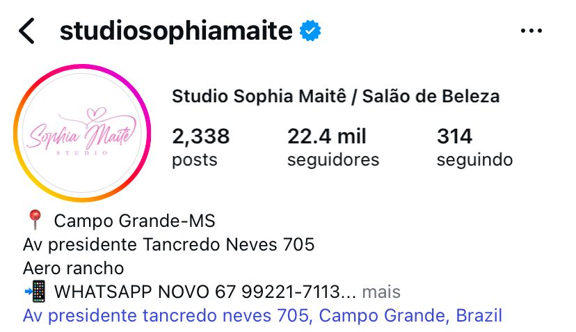 Instagram post example