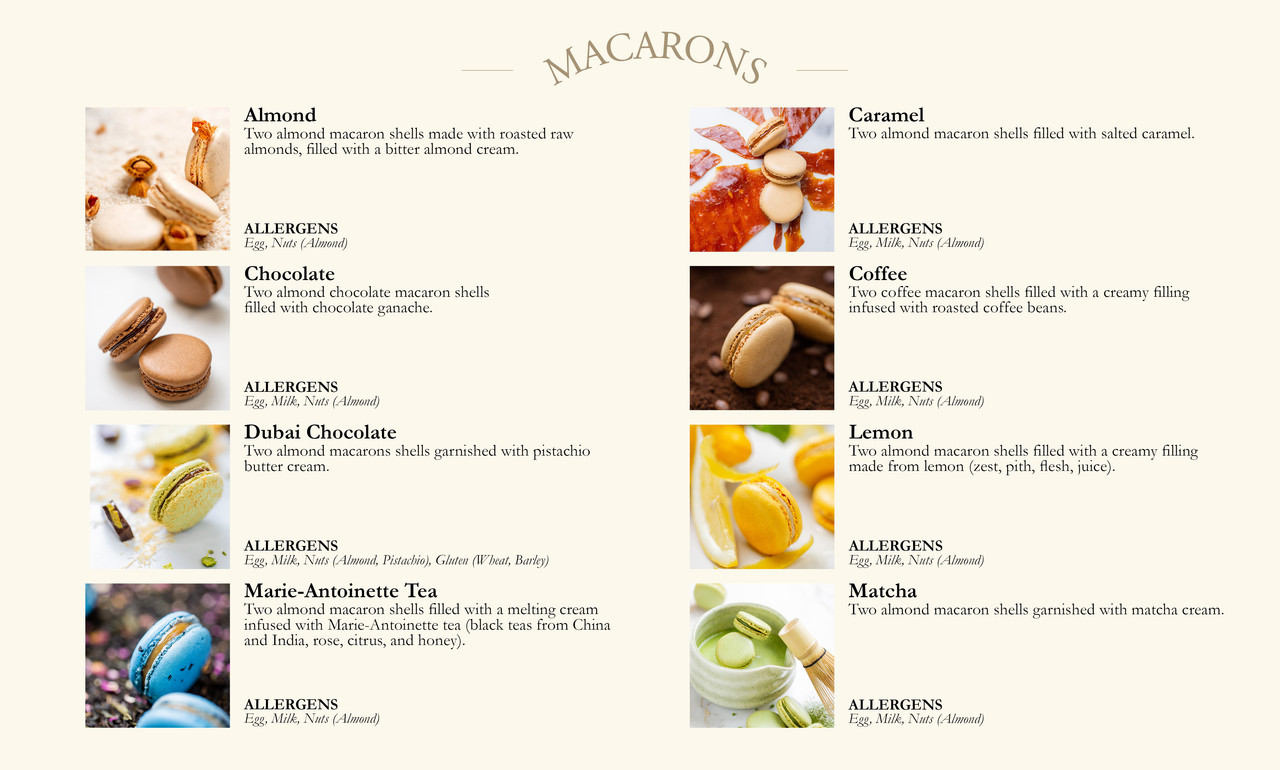 Flavour and Allergen Info3