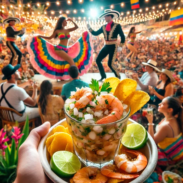 Ceviche En La Feria De Cali