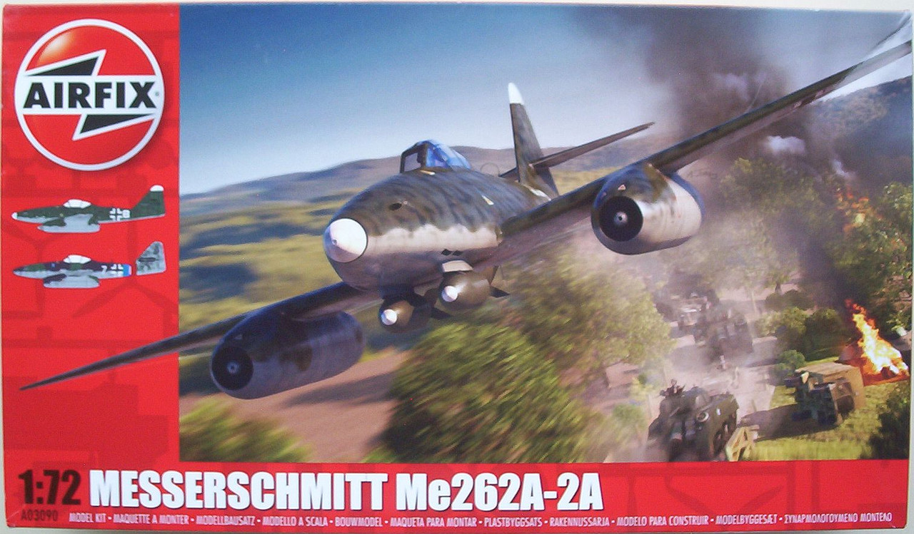 Airfix 72 Messerschmitt Me 262A-2A