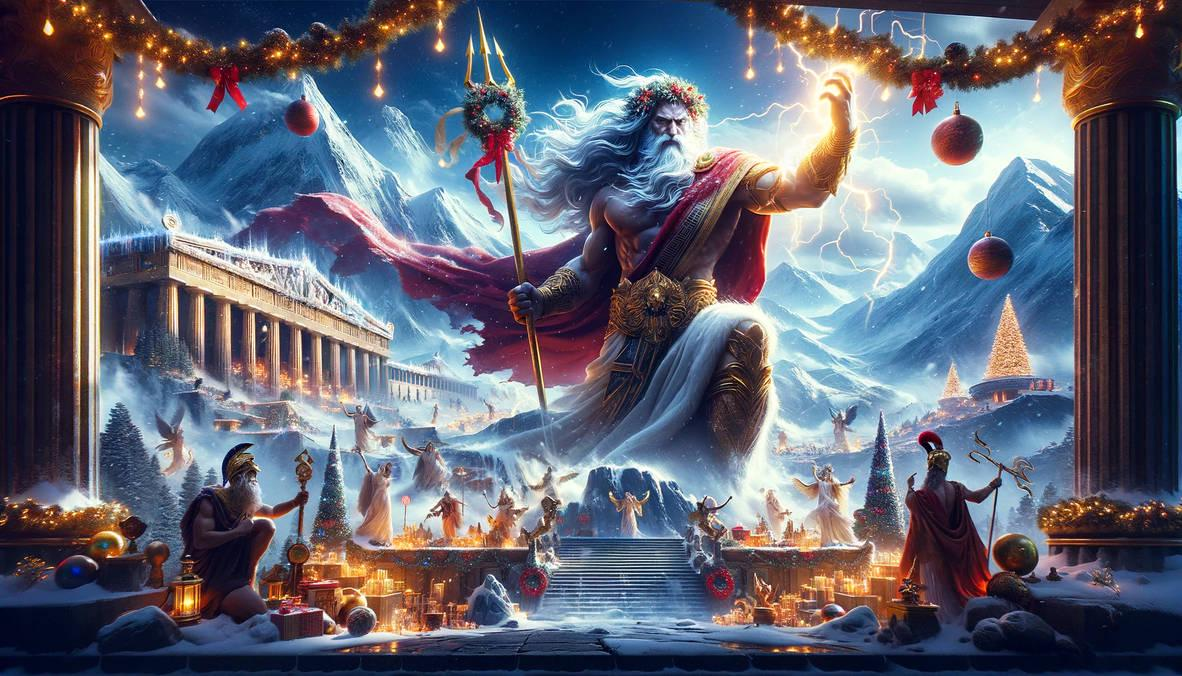 christmas at mount olympus zeus the king of the gods v0 8l6v6b02uo7c1
