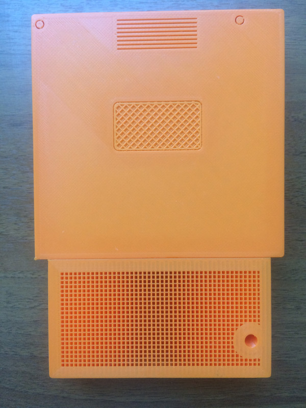 Корпус - верх с поддержками