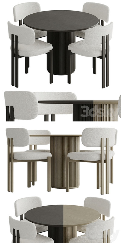 Dining table with chairs 003
