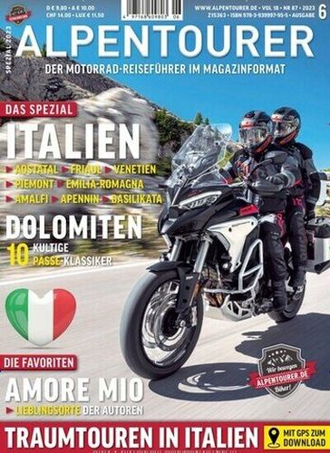Cover: Alpentourer Magazin No 06 Spezial 2023