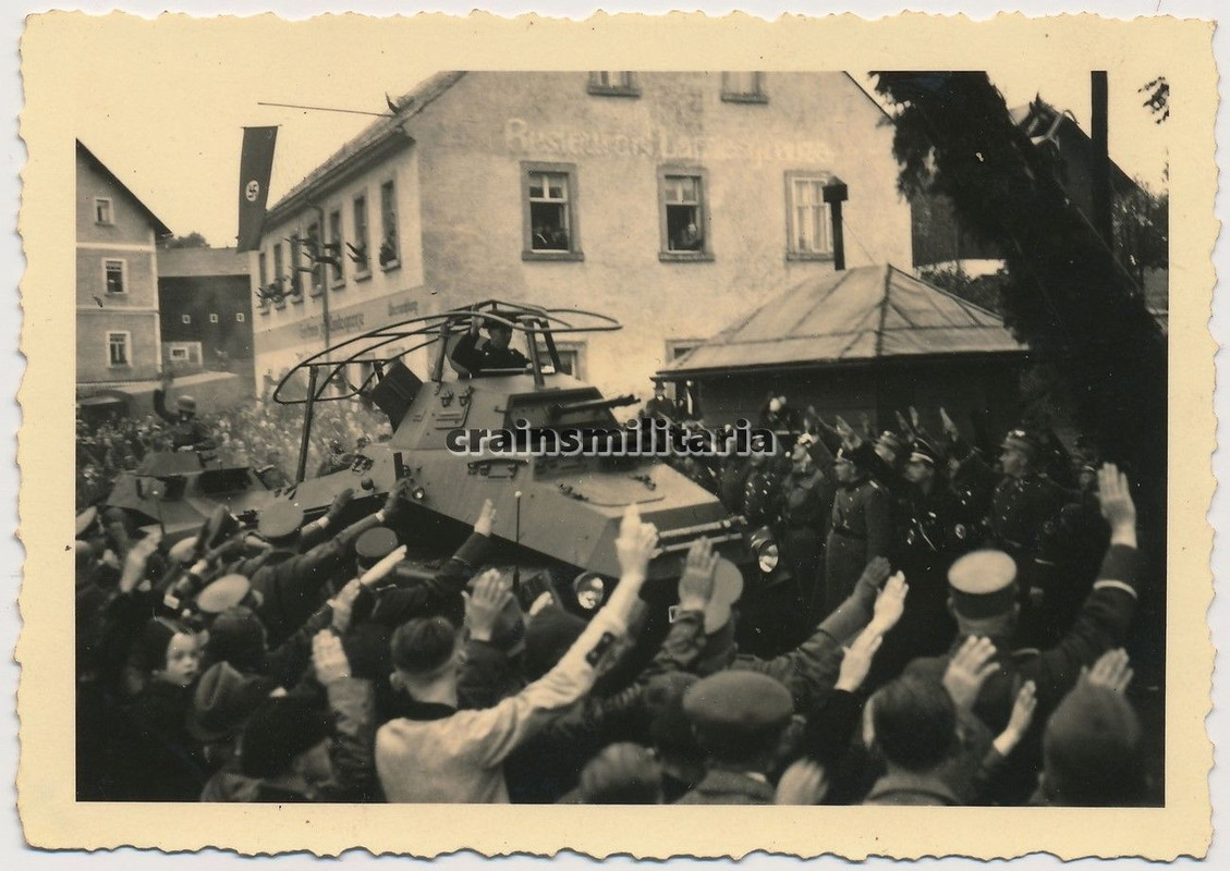 Orig. Foto SdKfz 221 232 Panzerspähwagen in Gebi